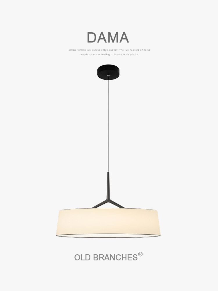DAMA 圆鼓吊灯 · 产品展示