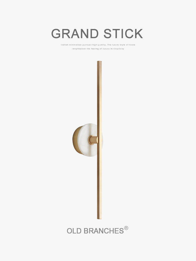 GRAND STICK 线形云石壁灯 · 产品展示