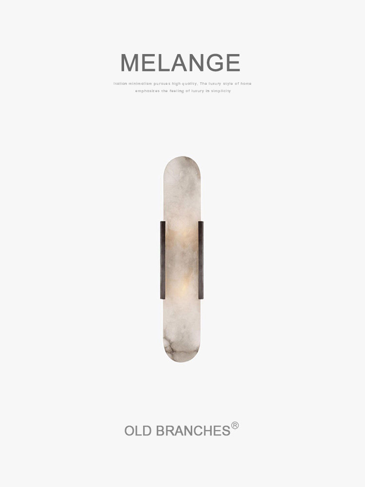 MELANGE 竖形云石壁灯 · 产品展示