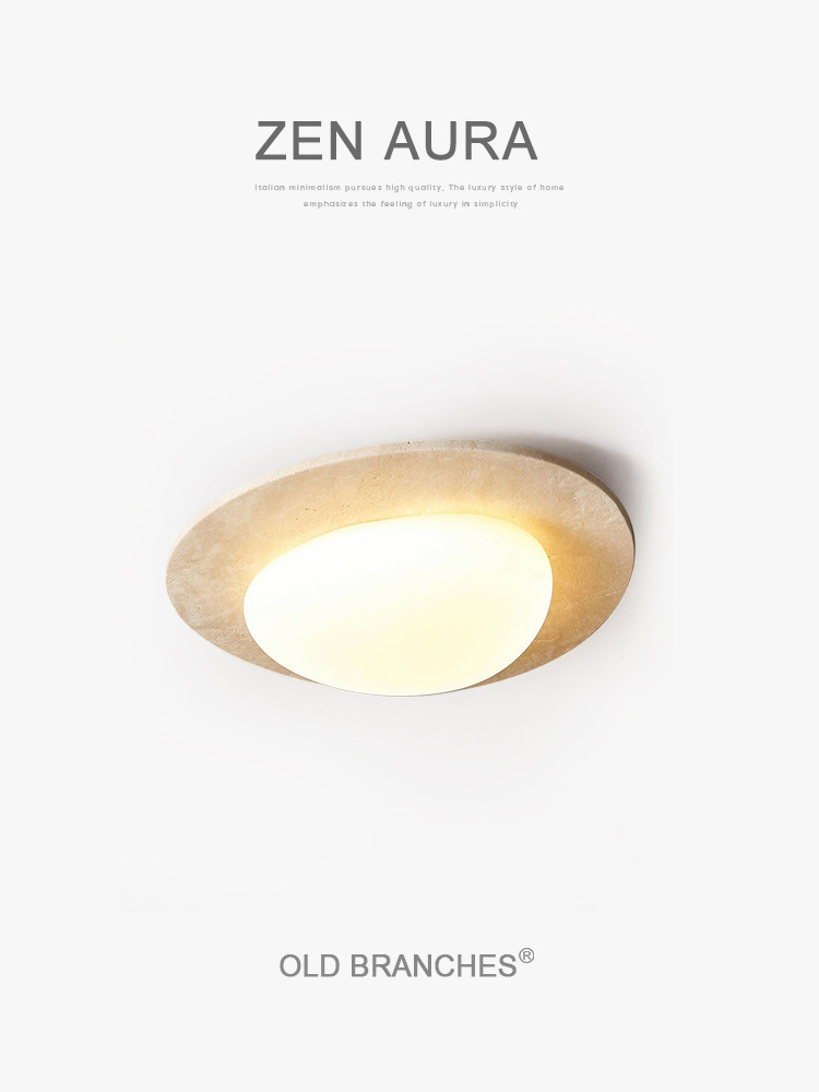 ZEN AURA 奶油风吸顶灯 · 产品展示